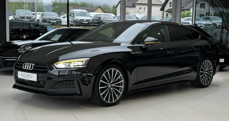 Audi A5 cena 126900 przebieg: 126662, rok produkcji 2018 z Dobczyce małe 781